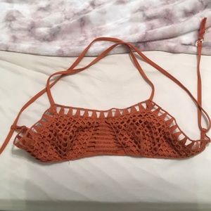 Bikini top, crochet. Never worn!